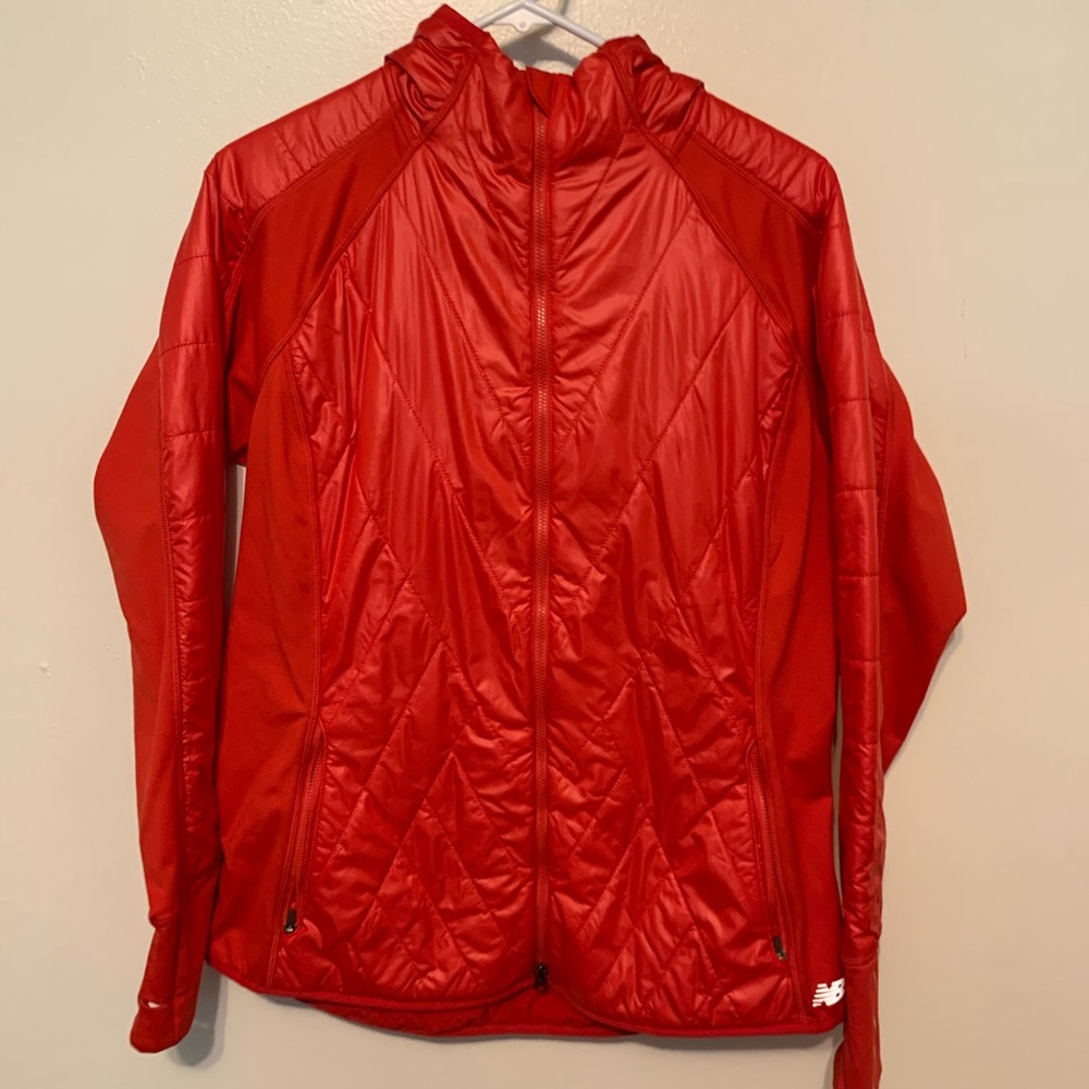 Red Puffer Coat - Picture 4 of 11